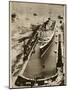 Queen Mary' Ocean Liner, Entering Dry Dock at Southampton-null-Mounted Photographic Print