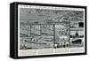 Queen Mary' Ocean Liner, Journey Down the Clyde-George Horace Davis-Framed Stretched Canvas