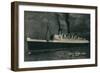Queen Mary Ocean Liner, Takes to the Sea-null-Framed Photographic Print