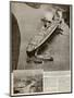 Queen Mary' Ocean Liner to Greenock, Inverclyde-null-Mounted Art Print