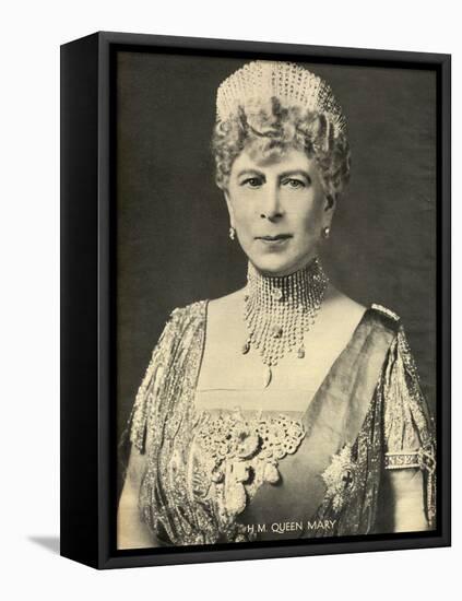 Queen Mary of Teck-null-Framed Stretched Canvas