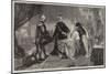 Queen Mary Quitting Stirling Castle-Edgar Melville Ward-Mounted Giclee Print