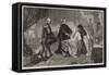 Queen Mary Quitting Stirling Castle-Edgar Melville Ward-Framed Stretched Canvas