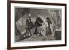 Queen Mary Quitting Stirling Castle-Edgar Melville Ward-Framed Giclee Print