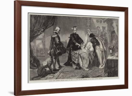 Queen Mary Quitting Stirling Castle-Edgar Melville Ward-Framed Giclee Print