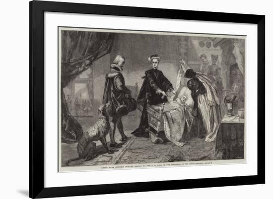 Queen Mary Quitting Stirling Castle-Edgar Melville Ward-Framed Giclee Print