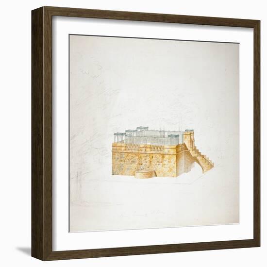Queen Mary's Bower, Chatsworth-Sir Jeffry Wyatville-Framed Giclee Print
