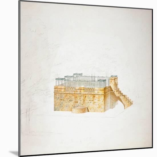 Queen Mary's Bower, Chatsworth-Sir Jeffry Wyatville-Mounted Giclee Print