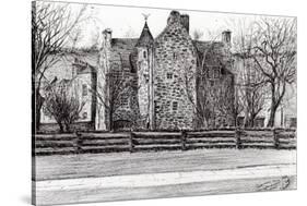 Queen Mary's house Jedburgh, 2006-Vincent Alexander Booth-Stretched Canvas