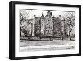 Queen Mary's house Jedburgh, 2006-Vincent Alexander Booth-Framed Giclee Print