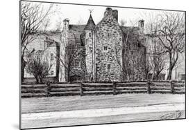 Queen Mary's house Jedburgh, 2006-Vincent Alexander Booth-Mounted Giclee Print