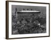 Queen Mary Ship Sailing Past Greenock in 1936-null-Framed Photographic Print