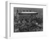 Queen Mary Ship Sailing Past Greenock in 1936-null-Framed Photographic Print