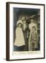 Queen Mary with Prince Edward and Duchess of Fife-null-Framed Photographic Print