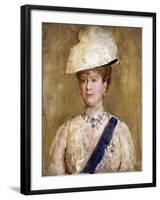 Queen Mary-Solomon Joseph Solomon-Framed Giclee Print