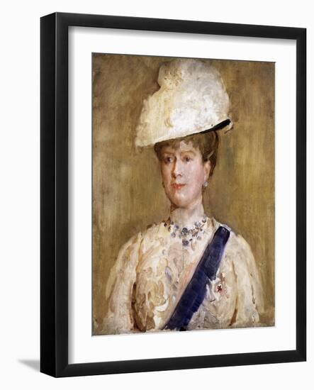 Queen Mary-Solomon Joseph Solomon-Framed Giclee Print
