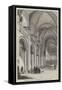 Queen Matilda's Church at Caen, Normandy-null-Framed Stretched Canvas