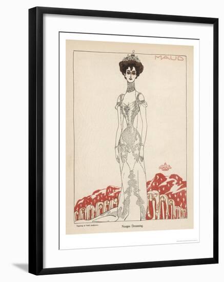 Queen Maud of Norway Wife of King Haakon VII Daughter of Edward VII of England-Valdemar Andersen-Framed Giclee Print