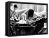 Queen Mother and Prince Charles, Prince Edward and Prince Andrew in Carriage at Silver Jubilee 1977-null-Framed Stretched Canvas