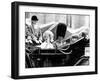 Queen Mother and Prince Charles, Prince Edward and Prince Andrew in Carriage at Silver Jubilee 1977-null-Framed Photographic Print