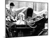 Queen Mother and Prince Charles, Prince Edward and Prince Andrew in Carriage at Silver Jubilee 1977-null-Mounted Photographic Print