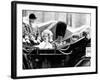 Queen Mother and Prince Charles, Prince Edward and Prince Andrew in Carriage at Silver Jubilee 1977-null-Framed Photographic Print