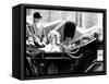 Queen Mother and Prince Charles, Prince Edward and Prince Andrew in Carriage at Silver Jubilee 1977-null-Framed Stretched Canvas