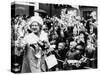 Queen Mother at Sandwich in Kent-null-Stretched Canvas