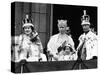 Queen Mother with Members of the Royal Family on the Balcony of Buckingham Palace-null-Stretched Canvas