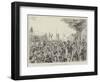 Queen Natalie of Servia Arriving at Belgrade-Johann Nepomuk Schonberg-Framed Giclee Print