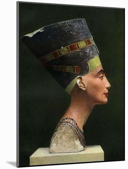 Queen Nefertiti (1410 Bc-1330 B), C1370 BC-null-Mounted Giclee Print