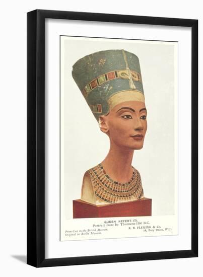 Queen Nefertiti-null-Framed Art Print