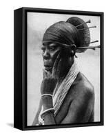 Queen Nenzima of the Mangbetu, Belgian Congo (Congo Republi), 1922-H Lang-Framed Stretched Canvas