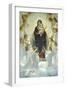 Queen of Angels-William Adolphe Bouguereau-Framed Art Print