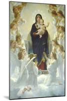 Queen of Angels-William Adolphe Bouguereau-Mounted Art Print
