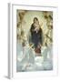 Queen of Angels-William Adolphe Bouguereau-Framed Art Print