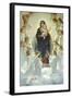 Queen of Angels-William Adolphe Bouguereau-Framed Art Print