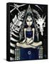 Queen of Bones (Bone Dragon)-Jasmine Becket-Griffith-Framed Stretched Canvas