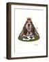 Queen of Clubs-Jenny Newland-Framed Giclee Print