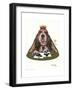 Queen of Clubs-Jenny Newland-Framed Giclee Print