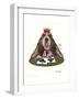 Queen of Clubs-Jenny Newland-Framed Giclee Print