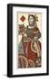 Queen of Diamonds (Bauern Hochzeit Deck)-Andreas Benedictus Gobl-Framed Art Print