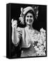 Queen of England Princess Elizabeth, Buckingham Palace, London, England, October, 1947-null-Framed Stretched Canvas