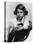 Queen of England Princess Elizabeth on Her Tenth Birthday, April 21, 1936-null-Stretched Canvas