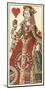 Queen of Hearts (Bauern Hochzeit Deck)-Andreas Benedictus Gobl-Mounted Art Print