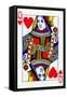 Queen of Hearts from a deck of Goodall & Son Ltd. playing cards, c1940-Unknown-Framed Stretched Canvas