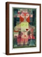 Queen of Hearts (Herzdame), 1922-Paul Klee-Framed Giclee Print