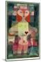 Queen of Hearts (Herzdame), 1922-Paul Klee-Mounted Giclee Print