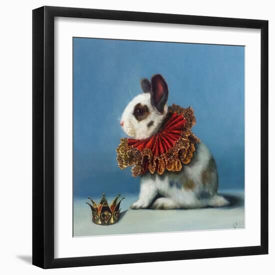 Queen of Hearts-Lucia Heffernan-Framed Art Print