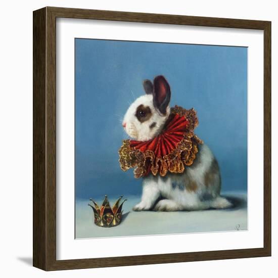 Queen of Hearts-Lucia Heffernan-Framed Art Print